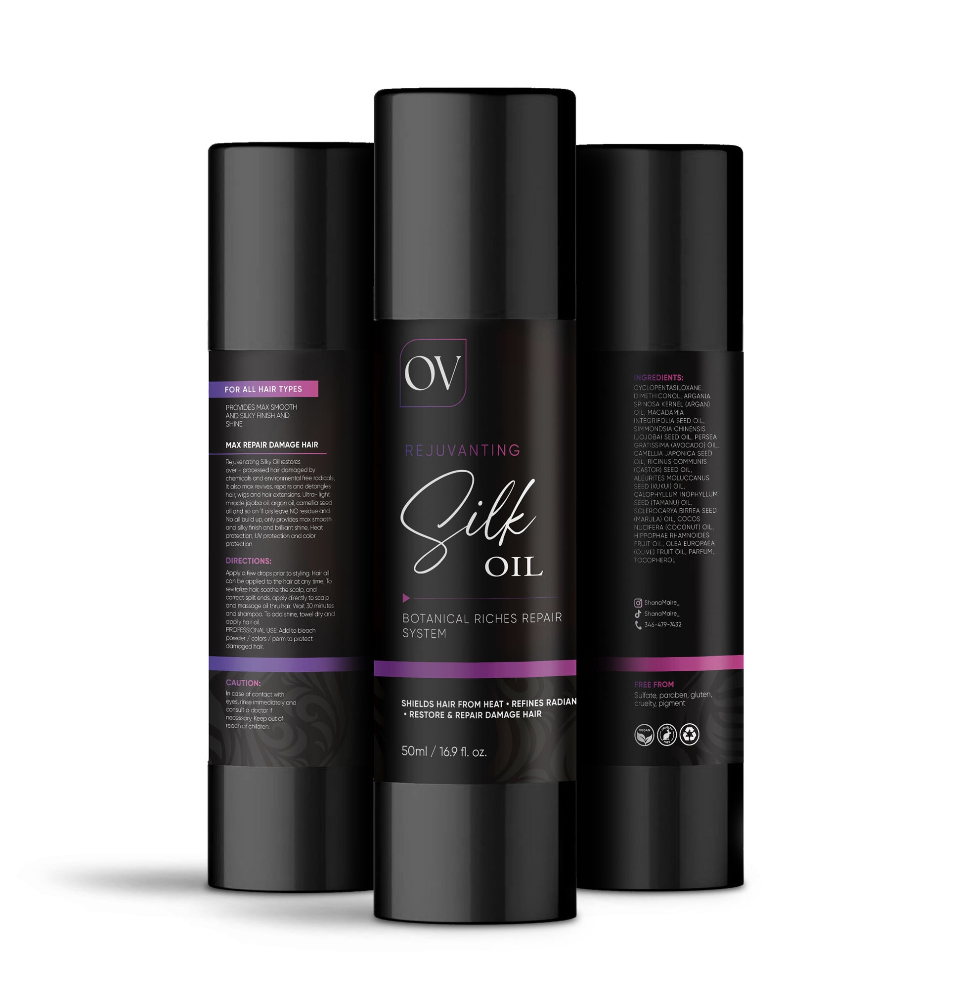 Rejuvenating Silk Oil￼ - OVBEAUTYPRODUCTS