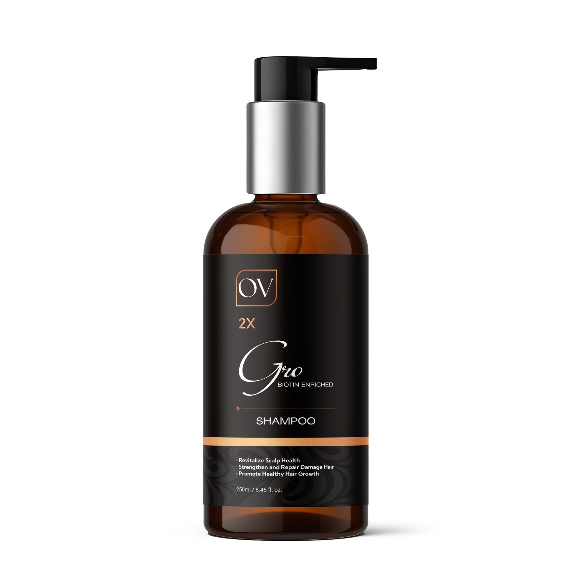 2x Gro Biotin Enriched Shampoo - OVBEAUTYPRODUCTS